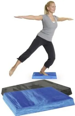 Produktbild von SISSEL Balancefit Pad, Schwarz, 500 mm, 410 mm, 60 mm, 600 g