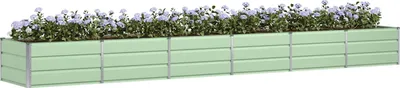 Produktbild von Hochwertigen Möbel Beete - Grün Pflanzkübel Grün 480x80x45cm Stahl NEU2557008