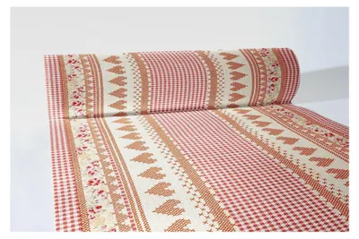 Produktbild von Mank Airlaid Tischläufer 40 cm x 24 m | Tischdecken-Rolle stoffähnlich | praktische Einmal-Tischdecke für Hochzeiten oder Feiern | Mathilda
