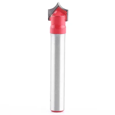 Obrázek produktu pro 6 mm stopka 3D CNC gravírování V drážka jehlový hrot fréza bity dřevoobrábění bit řezbářský nástroj (8 mm)