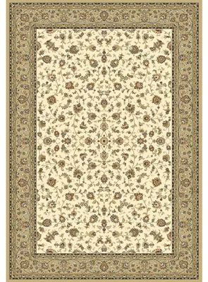 Produktbild von Steffensmsier Orientteppich Doha | Florales Design | Wohnzimmer | Beige, 137x195 cm