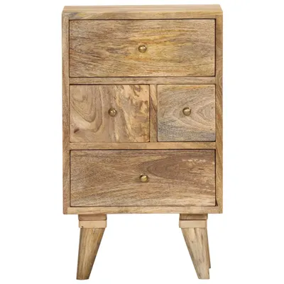 Immagine prodotto di vidaXL Comodino 36x30x60 cm in legno massiccio di mango