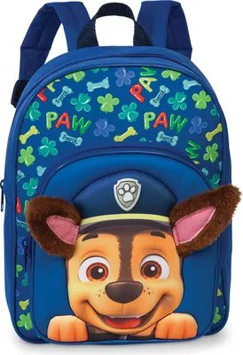 Obrázok produktu pre FABRIZIO KIDS PAW Patrol detský batoh s plyšovým "Chase"