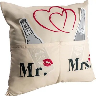 Produktbild von HERGO Sofahelden Kissen "Mr. & Mrs."