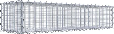 Obrázek produktu pro Dělené gabiony 100 cm x 20 cm x 30 cm (d x v x h), velikost ok 5 cm x 10 cm, spirála