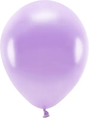 Produktbild von Öko-Luftballons 30cm metallic, lavendel (1 Packung / 10 Stück)