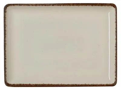 Immagine prodotto di 6x piatti piani quadrati 27 x 20 cm SMILLA sabbia / beige
