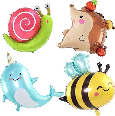 Produktbild von Bunte Tierballons für Kinder Geburtstag Sommer Dekoration