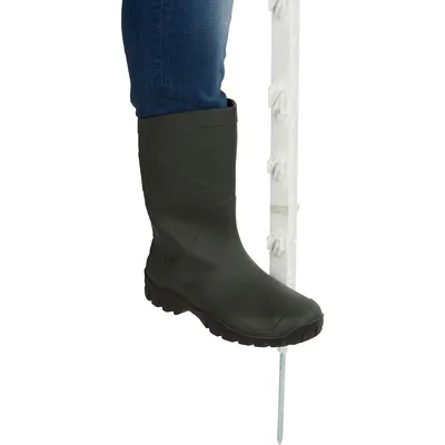 Produktbild von Plastic post Eco 105 cm, white, 5 pcs