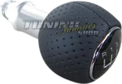 Obrázok produktu pre Originálny hliníkový kožený gombík radiacej páky VW Edition 5-stupňový alebo 6-stupňový