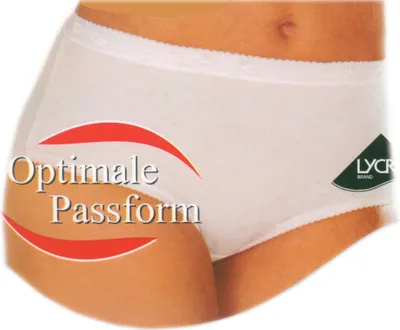 Produktbild von Damenslip Hüftslip 48/50 schwarz 95 % gekämmte Baumwolle