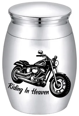 Productafbeelding van Motornale urn - Herdenkingsvaas voor as - Decoratie voor begrafenis - 4,05 x 3 cm
