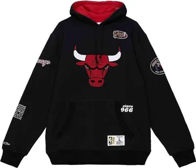 Produktbild von Mitchell & Ness Fleece Hoody - ORIGINS Chicago Bulls - S