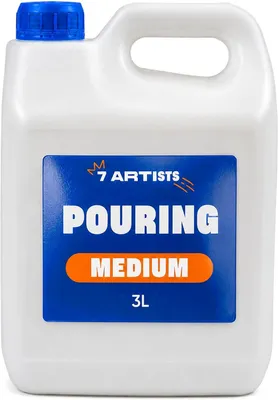 Produktbild von Pouring Medium Acryl Glänzend, 3 Liter, für Acrylfarbe
