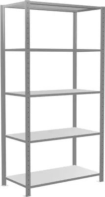 Produktbild von Gebr. Schulte Steckregal Grund verzinkt 2000x1000x500mm 2Rahmen / 4 Böden Feldlast 1200kg - 12750-4