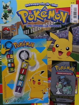 Produktbild von Pokémon Magazin – Sonderausgabe mit Spielzeug, Poster und Sammelkarten