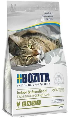 Produktbild von Bozita - Trockenfutter Katze - Indoor & Sterilised mit Huhn - 400 g