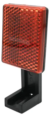 Produktbild von Rückstrahler mit Halterung – 36 x 44 mm