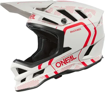 Produktbild von Oneal Visier Blade Polyacrylite Helm Strike White/Red Größe: OS