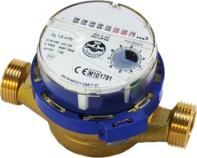 Produktbild von Wasserzähler für Kaltwasser 3/4"", Durchfluss 4,0 m3/h