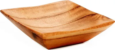 Produktbild von Bazar Bizar Salzschale aus teakholz in braun, 6x6x2cm