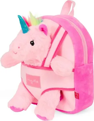Obrázek produktu pro Plyšový batoh pro děti s odnímatelnou hračkou Perletti Toys, UNICORN, 13085