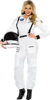 Produktbild von NASA Astronautin - Karneval Faschingskostüm Damen Größe: L