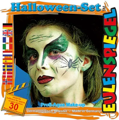 Produktbild von Zornige Hexe Schminkset 4 Farben