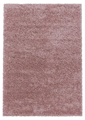 Produktbild von Hochflor Teppich Sima rechteckig, Farbe: Rosa, Größe:300x400 cm