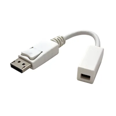 Obrázek produktu pro ROLINE 12033132, 0,15 m, DisplayPort, Mini DisplayPort, Samec, Samice, Bílá