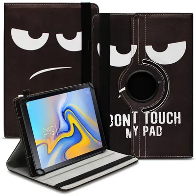 Produktbild von Tablet Hülle für Samsung Galaxy Tab A 10.5 Tasche Schutzhülle Case Cover DrehbarFarben:Motiv 4