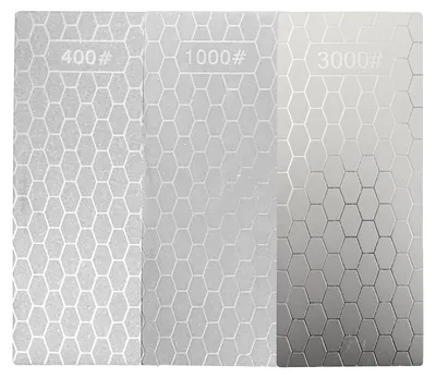 Obrázok produktu pre 3 kusy brúsok na diamantové nože, hrubosť 400, 1000 a 3000