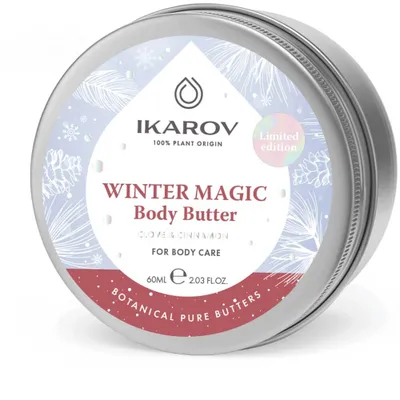 Productafbeelding van Lichaamsboter Winterwonder - Nelk en kaneel, Ikarov, 60 ml