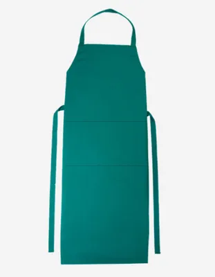 Produktbild von CG Workwear 00130-01 | Latzschürze Verona 110 x 75 cm - Waschbar bis 95 °C - Farbe: Evergreen - Größe: 110 x 75 cm