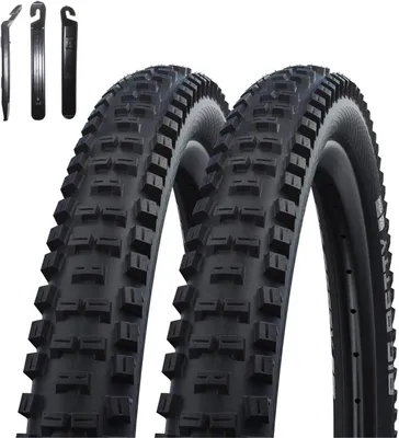 Produktbild von 2 x Schwalbe BIG BETTY Performance E-50 Schwarz 62-584 (27.5 x 2.4) inkl. Reifenheber