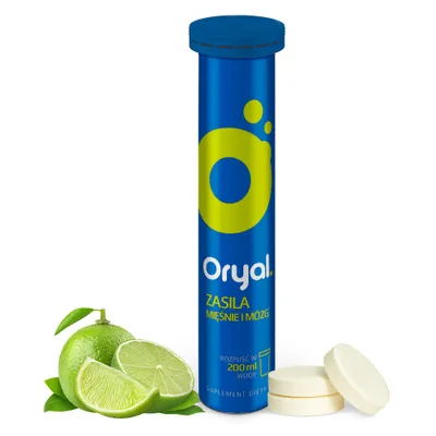 Produktbild von Oryal Muscle Power 20 Tabletten Limette-Zitrone