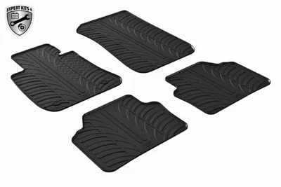 Produktbild von VAICO Fußmatten Set Gummi für BMW 3 Touring (E91) Vorne+Hinten