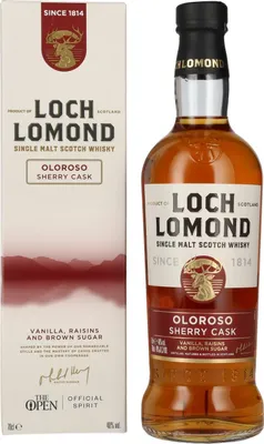 Produktbild von Loch Lomond THE ORIGINAL Oloroso Sherry Cask Single Malt 40% Vol. 0,7l in Geschenkbox