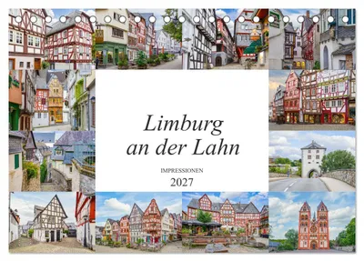 Produktbild von Limburg an der Lahn Impressionen (Tischkalender 2027 DIN A5 quer), CALVENDO Monatskalender