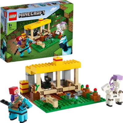 Produktbild von LEGO 21171 Minecraft Der Pferdestall Bauernhof - 241 Teile