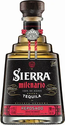 Produktbild von Sierra Milenario Reposado Tequila in Eichholzfässern gelagert 700ml