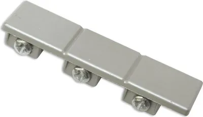 Produktbild von Gardinia Endstück Atlanta für 3-läufige Flächenvorhangschiene, silber