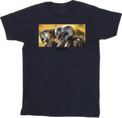 Produktbild von Star Wars - "The Mandalorian" T-Shirt für Herren BI47430 (XXL) (Marineblau)