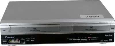 Produktbild von Pioneer DVR-RT400-S | VHS / DVD Combi Recorder | PAL & SECAM