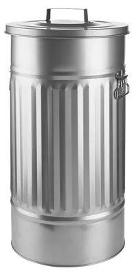 Produktbild von BUTLERS Mülltonne Oskar ZINC