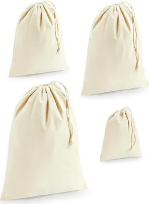 Produktbild von Westford Mill W966 | Revive Recycled Stuff Bag - Farbe: Natural - Größe: L