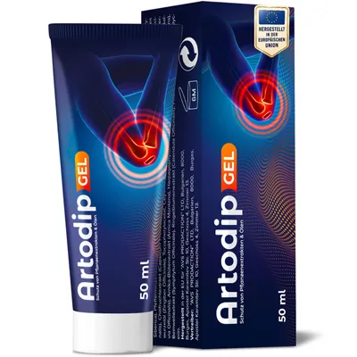 Produktbild von Artodip Gel - Premium – Teufelskralle, Beinwell & Arnika – Intensives Wärmegel mit Capsaicin zur Gelenk- und Muskelpflege – 50ml
