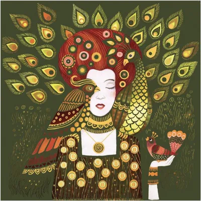 Produktbild von Djeco Inspiriert von Gustav Klimt Göttin