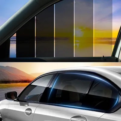 Immagine prodotto di Pellicola oscurante per auto, 35% di trasmissione della luce visibile, dimensioni 458 cm x 76 cm, protezione dai raggi UV e IR, protezione dal calore, resistente ai graffi