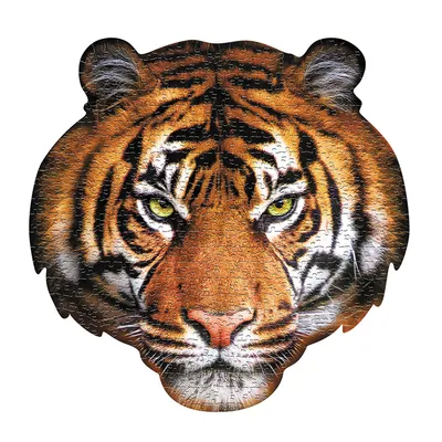 Image de Puzzle Carletto Shape Tiger 550 pièces